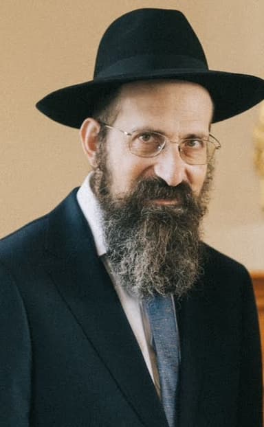 Portrait of Rabbi Keller.